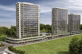 شقق مكاتب منزلية رخيصة مع مرافق فاخرة في باسن اكسبرس، اسطنبول