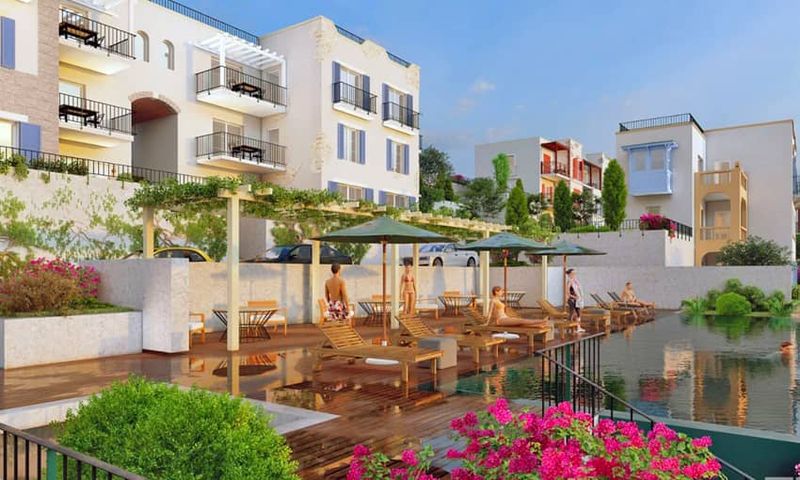 Panoramic Sea View Apartments in Bodrum, Turkey