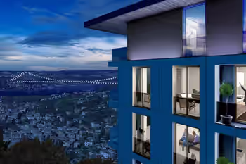 شقق مطلة على البوسفور مع مرافق فاخرة في شنغل كوي، اسطنبول