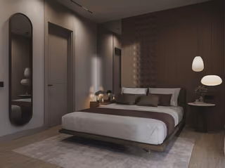 Caglayan main bedroom render