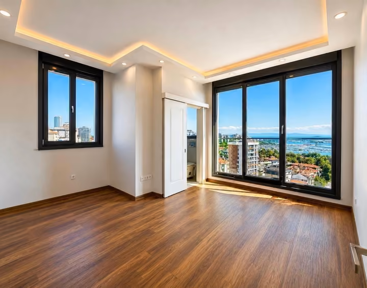 Three-Bedroom Apartment with Full Sea Views in Kadikoy - Image 13