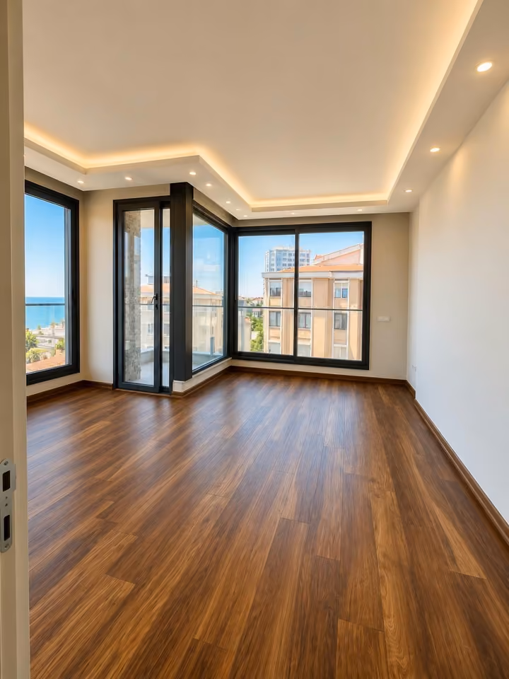 Three-Bedroom Apartment with Full Sea Views in Kadikoy - Image 16