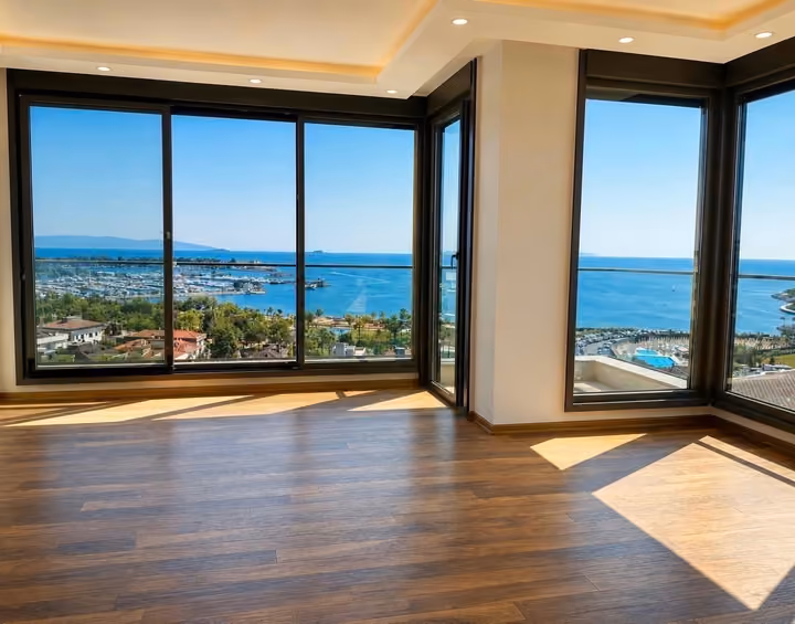 Three-Bedroom Apartment with Full Sea Views in Kadikoy - Image 2