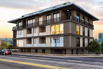 شقق بمفاهيم عائلية في جينكل كوي، اسطنبول