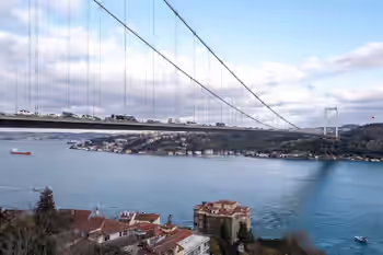 Private Bosphorus View Villa with Bridge Panorama in Rumeli Hisari Sariyer
