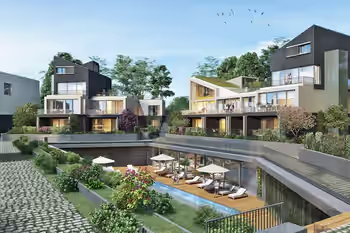 سكن عائلي مطل على الغابة الخضراء في منطقة أيوب سلطان، إسطنبول