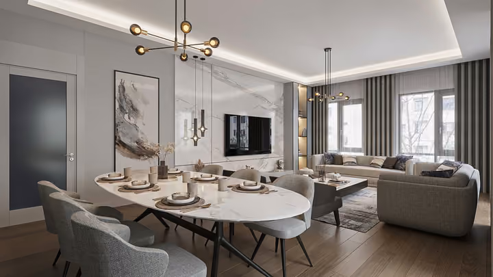 3+1 and 4+1 Apartments in Başakşehir, Istanbul - Image 6