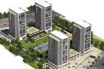 Sea View Apartments with Luxury Facilities in Beylikduzu, Istanbul