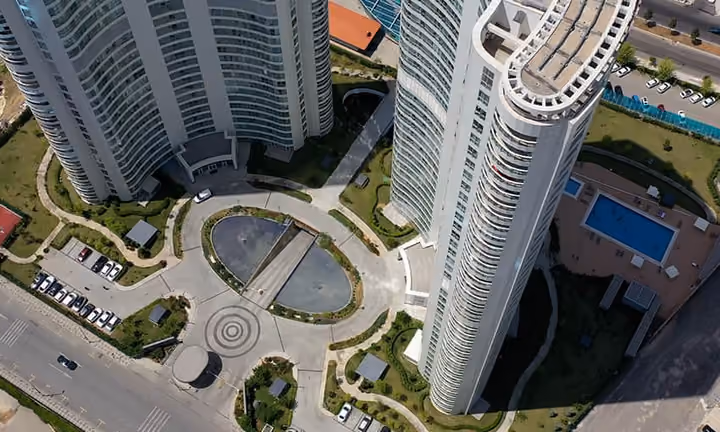 Резиденция 5-звездочных гостиничных услуг на небоскрёбе с LEED офисами в Умрание, Стамбул - Изображение 3