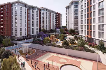 Современные квартиры семей в Бейликдюзю, Стамбул