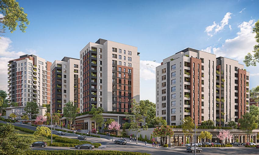 Семейный жилой комплекс в Багджылар Енимахалле, Стамбул