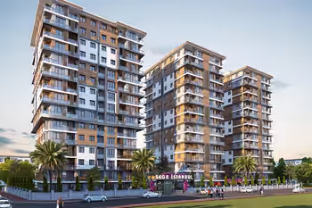 مجمع سكني بمفهوم عائلي بإطلالة كاملة على البحيرة والبحر في كوتشوك شكمجة، إسطنبول