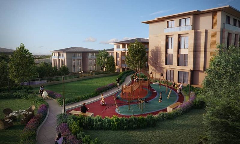 Stylish Villas and Spacious Flats with green Views in Bahcesehir, Istanbul