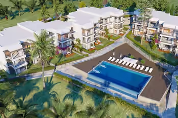 Роскошные квартиры с панорамным видом на море в Бодруме, Турция