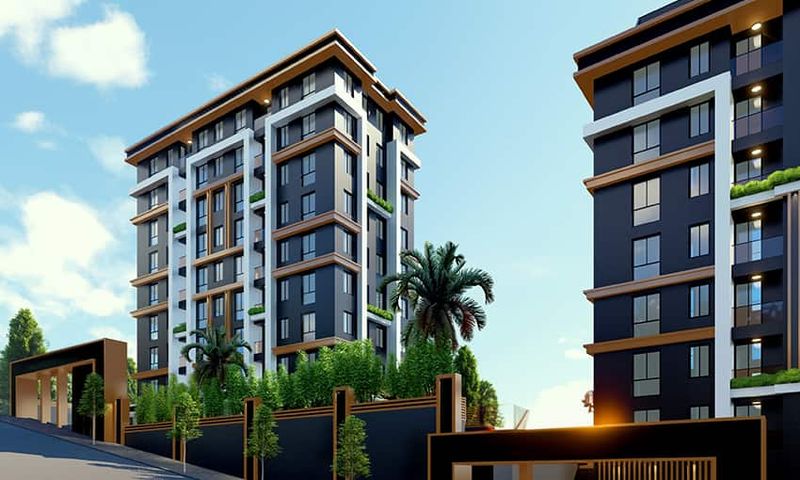 Duplex Apartments Nearby the Metro Station in Pendik, Istanbul