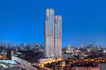 Современная жилая башня с роскошными удобствами в Шишли, Стамбул