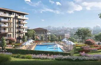 Family Concept Luxurious Residential Project in Kucukcekmece Istanbul