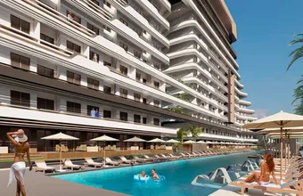 Luxury Apartments with Private Beach Access in Antalya, Turkey