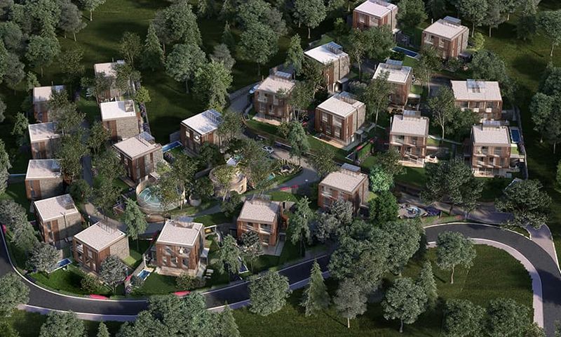 Green Nature View Villas For sale in Cekmekoy, Istanbul
