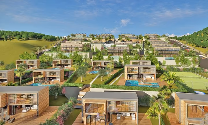 Недвижимость класса люкс с видом на Эгейское море на продажу в Бодруме, Турция - Изображение 4