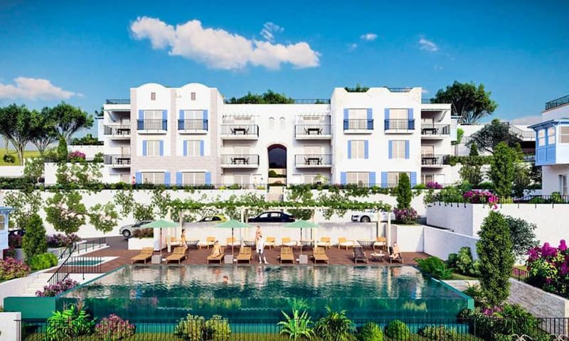 Panoramic Sea View Apartments in Bodrum, Turkey