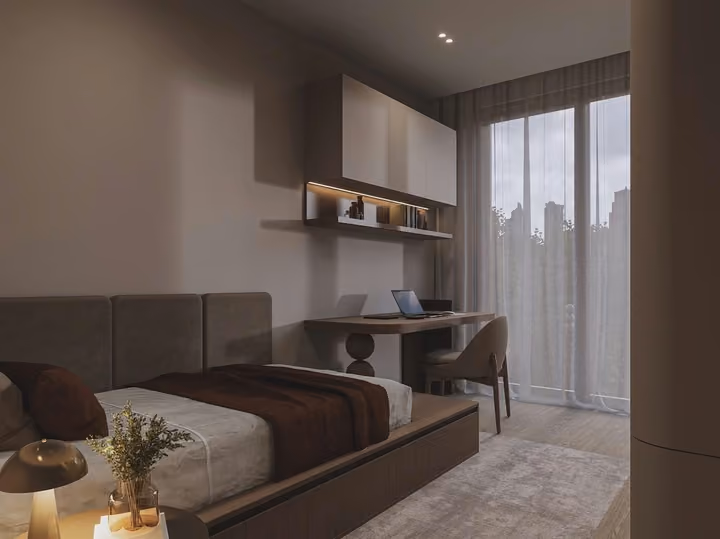 Caglayan bedroom desk render