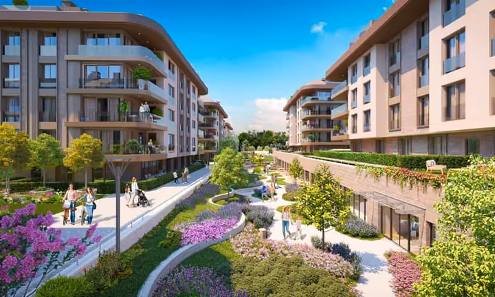 Luxury Duplex Flats With Terraces and Quality Amenities in Uskudar, Istanbul - Image 1