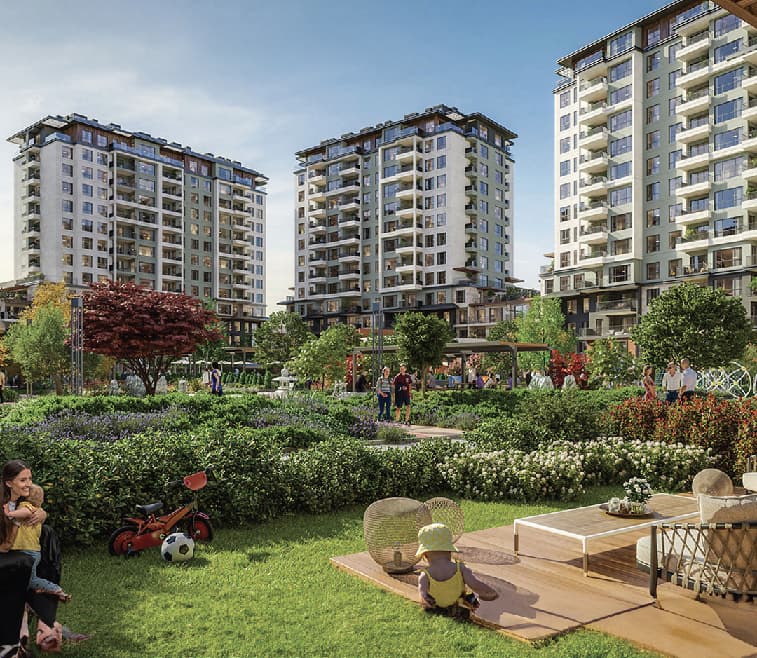 FAMILY COMPLEX NEAR THE WEST ISTANBUL MARINA