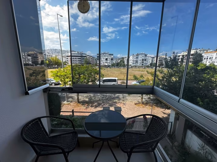 Liman glazed balcony neighborhood outlook