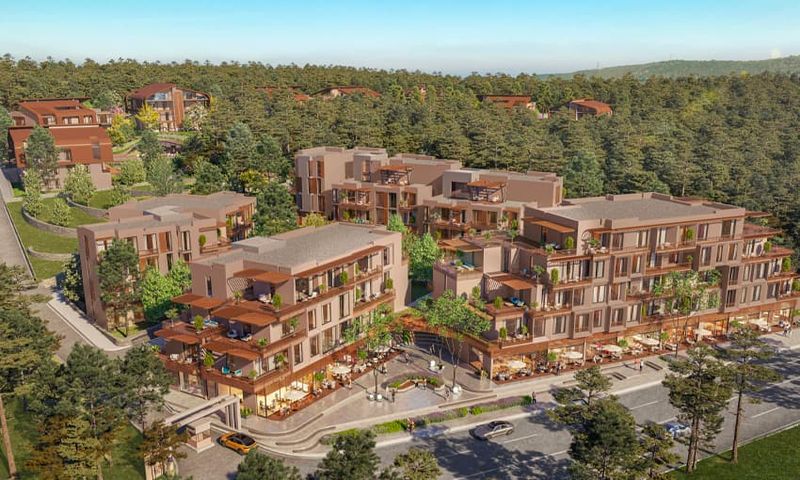 Forest View Apartments with Modern Facilities in Cekmekoy, Istanbul
