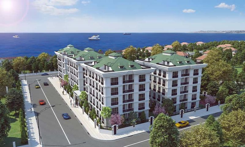 Panoramic Sea View Beachfront Apartments in Buyukcekmece, Istanbul