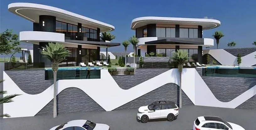 Exclusive Villas In Alanya With Luxurious Sea View - IP-599