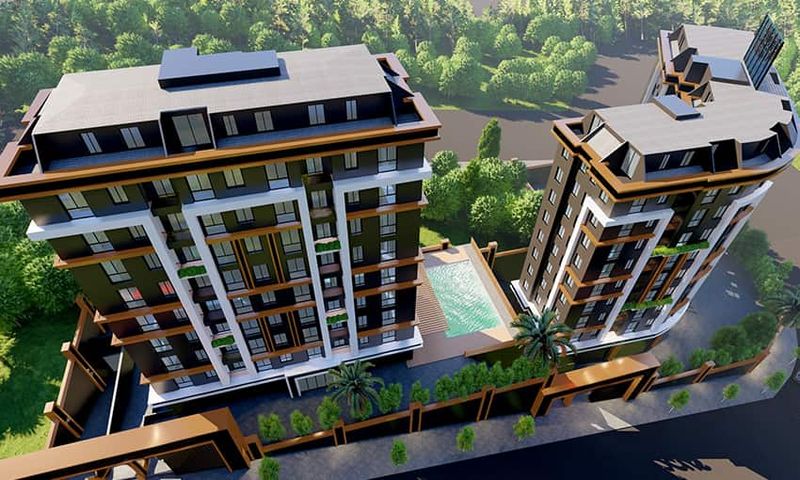 Duplex Apartments Nearby the Metro Station in Pendik, Istanbul