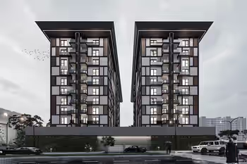 Совершенно новый жилой комплекс рядом в центре района Бахчелиэвлер, Стамбул