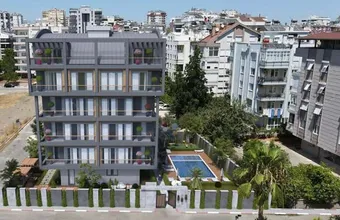 آپارتمانهایی با فاصله 500 متر از دریا درشهر ساحلی آنتالیا