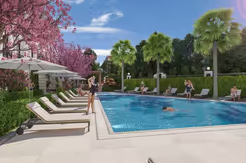 آپارتمان های ساحلی پانورامیک با چشم انداز دریا در بویوک چکمجه، استانبول