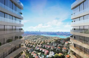 Bosphorus View Apartments Overlooking Green Spaces in Beykoz, Istanbul