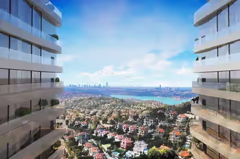 Bosphorus View Apartments Overlooking Green Spaces in Beykoz, Istanbul