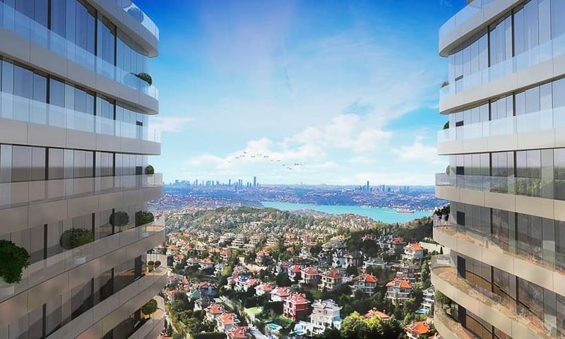 Bosphorus View Apartments Overlooking Green Spaces in Beykoz, Istanbul
