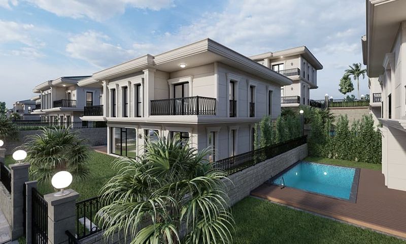 Panoramic Sea View Villas With 24/7 Security in Buyukcekmece, Istanbul