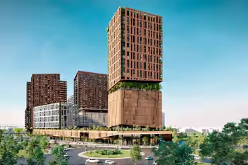 Квартиры и офисы в элитном здании в Бурсе, Турция