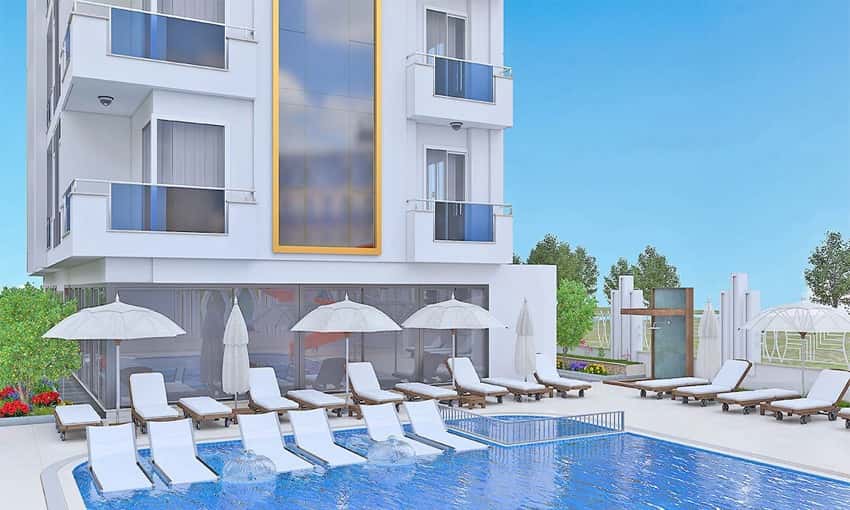 Lux Sea View Flat For Sale in Alanya, Antalya