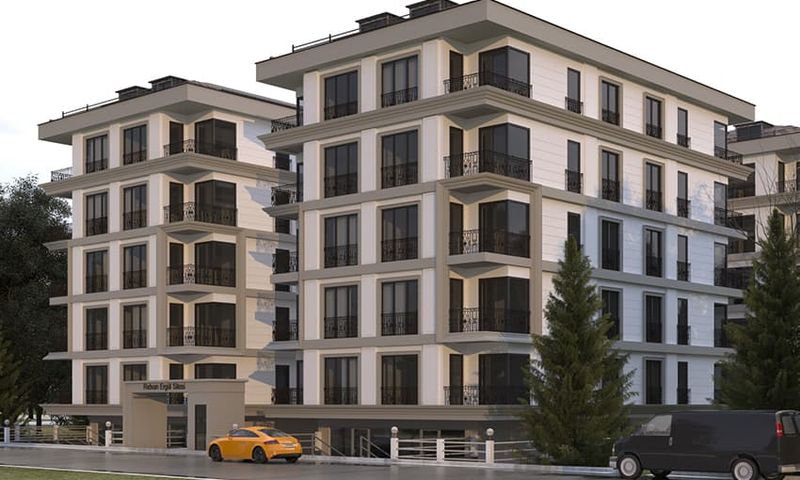 Spacious Apartment with Green Views in Bakirkoy, Istanbul