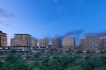 Роскошные апартаменты в торговом центре недалеко от Улудага в Бурсе, Турция