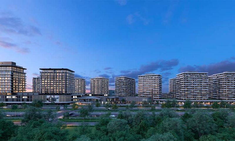 Luxurious Apartments in a Mall Near Uludağ in Bursa, Turkey