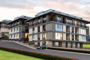 شقق بمفاهيم عائلية في جينكل كوي، اسطنبول