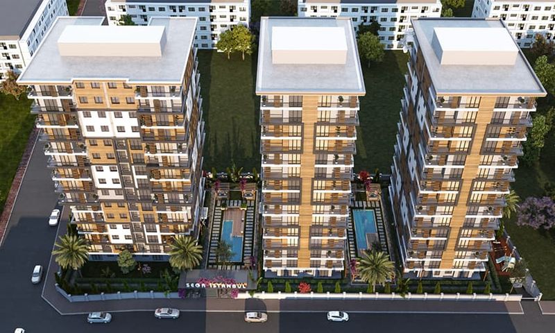 Family Concept Residential Compound With Full Lake and Sea View in Kucukcekmece, Istanbul