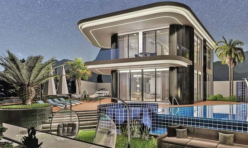 Luxury Villas In Alanya With Captivating Sea View - IP-6001
