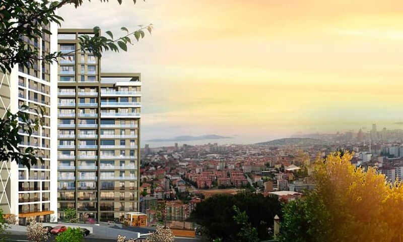 Sea View Apartments with Quality Facilities in Kartal, Istanbul