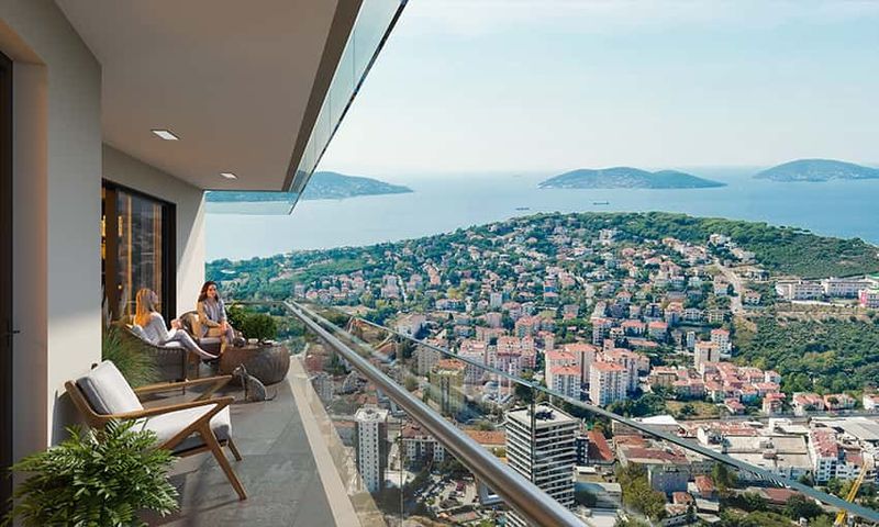 Investment Opportunity in the Wonderful Coast Side City With Sea View in Kartal, Istanbul
